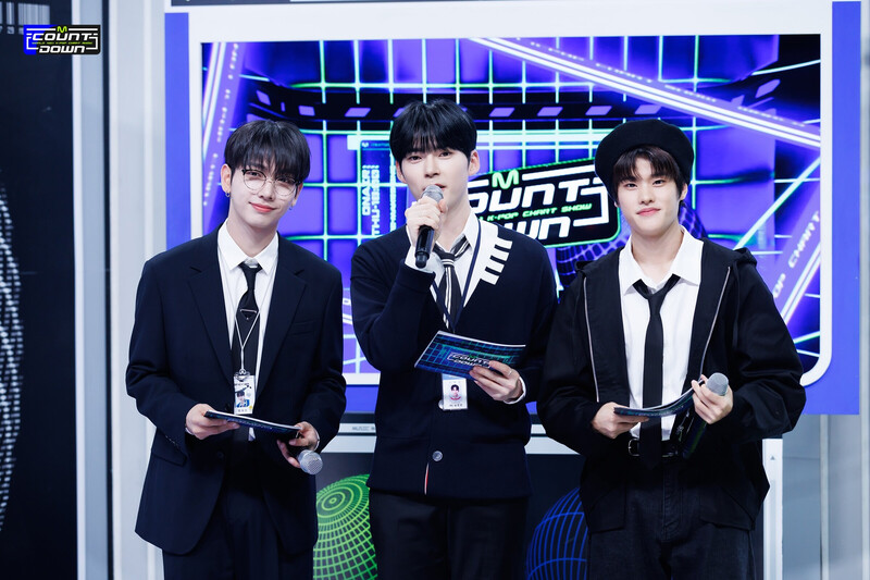 230914 MC Hanbin with Special MC Sohee and MC Jaehyun at M Countdown documents 7