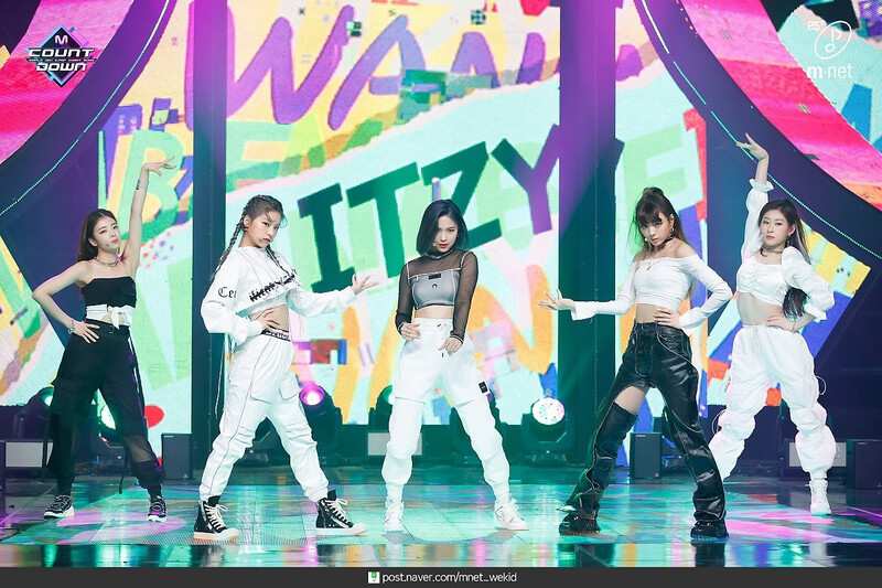 200326 ITZY - 'WANNABE' at M COUNTDOWN documents 2