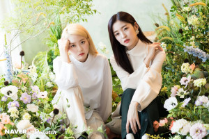 191105 Oh My Girl's Arin & Jiho photoshoot by Naver x Dispatch