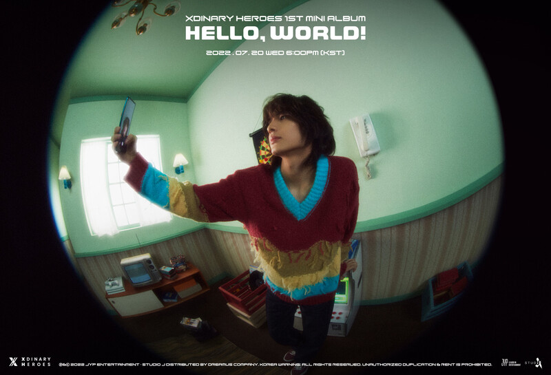 Xdinary Heroes 1st mini album "Hello, World!" concept photos documents 25