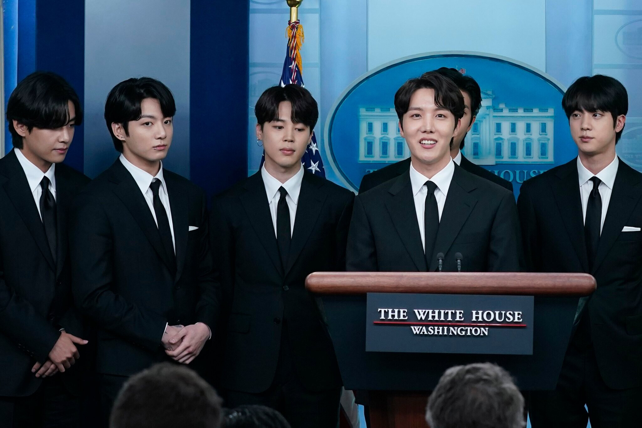 June 1, 2022 BTS at the WHITE HOUSE for raising awareness around the ...