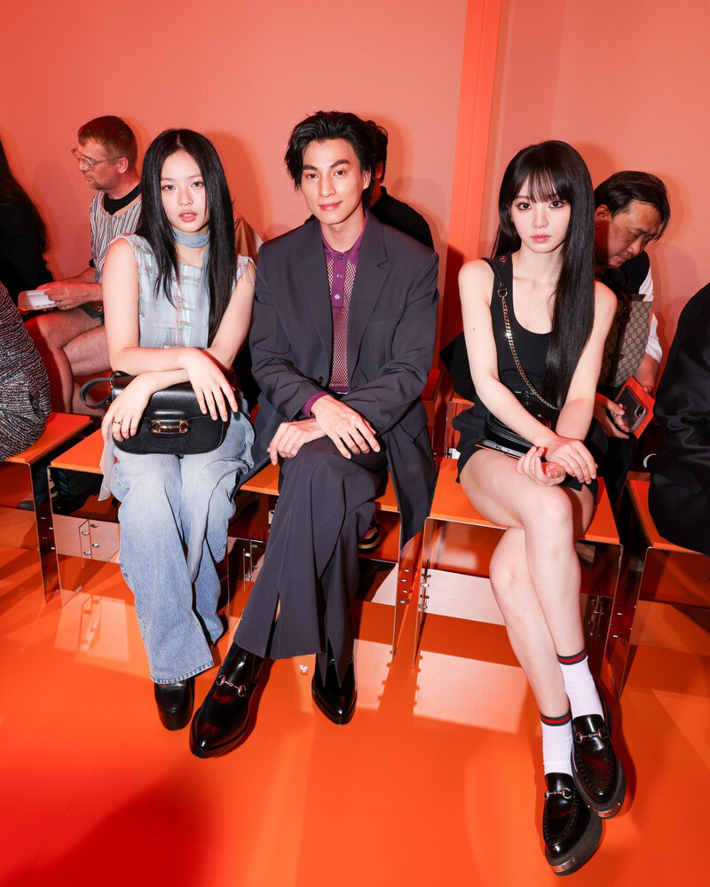 240920 NewJeans Hanni - Gucci SS25 Show at Milan Fashion Week documents 10