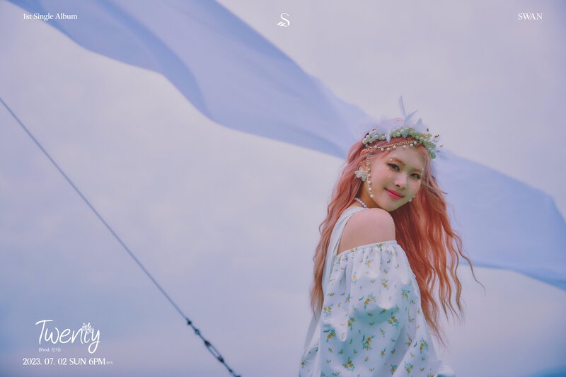SWAN - 1st Single Album [Twenty (Prod. 정키)]  CONCEPT PHOTO & TRACK POSTER documents 13