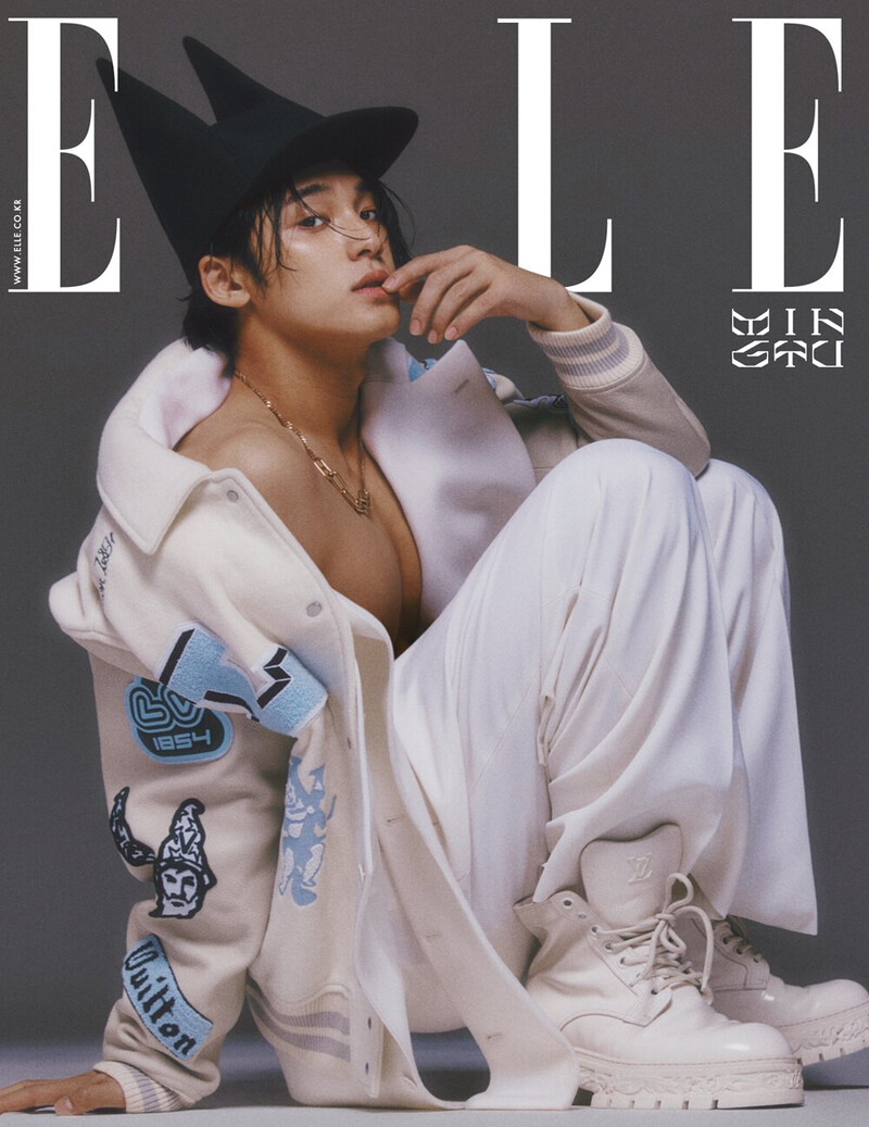 SEVENTEEN MINGYU for ELLE Korea x LOUIS VUITTON October Issue 2022 documents 1