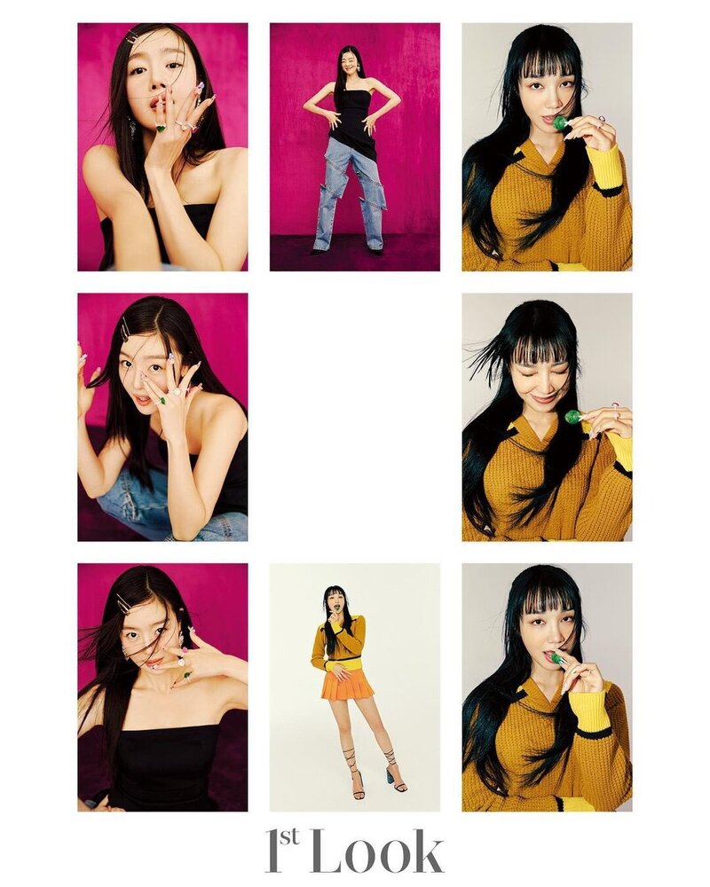 Apink's EUNJI, Secret's SUNHWA & Actress Lee Sunbin for '1st Look magazine Vol.250' December 2022 documents 8
