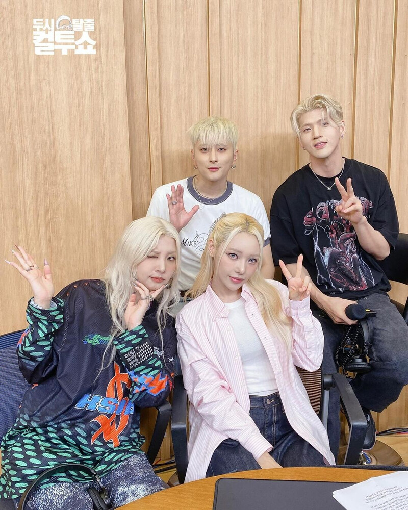 KARD backstage at PowerFM's 'Two O'Clock Escape Cultwo Show' documents 2