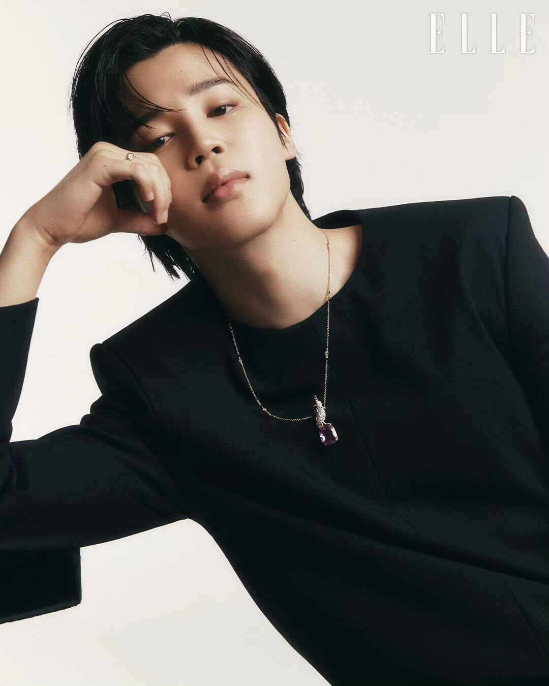 BTS Jimin x Tiffany & Co. for ELLE Korea 31st Anniversary Issue | kpopping