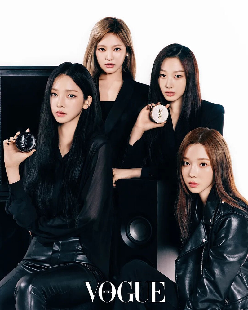 aespa x YSL Beauty for Vogue Korea 2022 documents 1