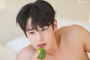 220402 IST Ent Naver update - Byungchan for Men's Health (behind photos)