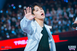 240602 TREASURE Jeongwoo at K-Wave Concert Inkigayo