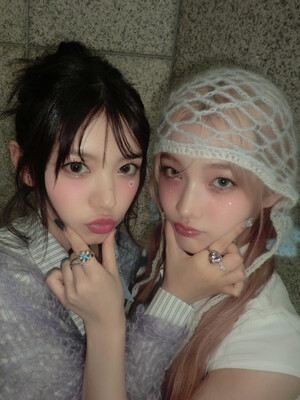 241103 - ILLIT Members Twitter Update with MOKA n IROHA