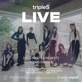 231011 tripleS Twitter - Discord Live with EVOLution Announcement