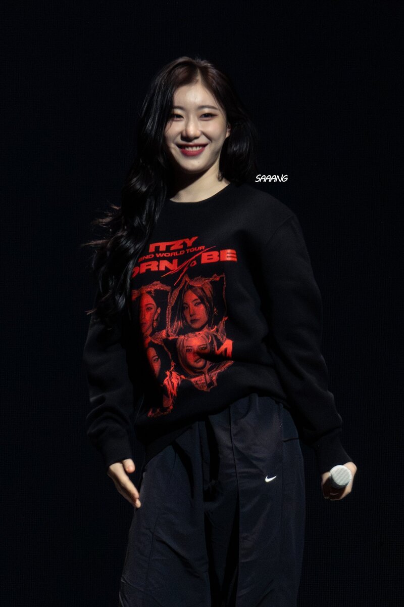 240326 ITZY Chaeryeong - 2nd World Tour 'Born To Be' in Melbourne documents 3