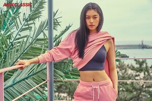 Weki Meki Doyeon &  Model Jung Hyuk for AKIII Classic 2021 SS Collection