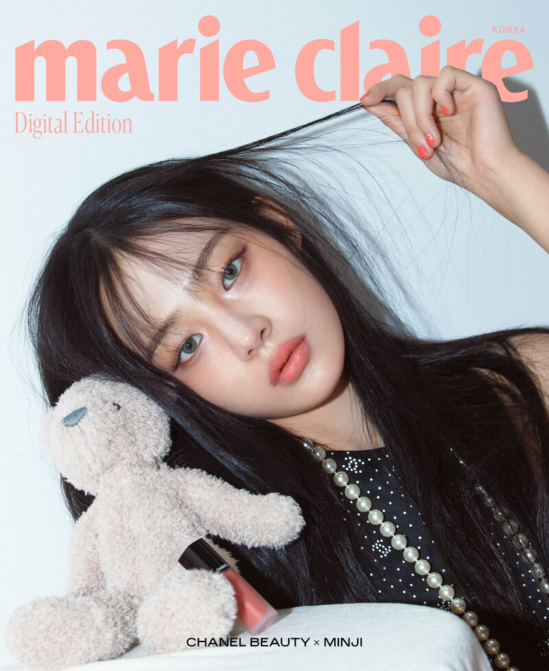 MINJI x Chanel Beauty for Marie Claire Korea October 2024 Issue documents 2