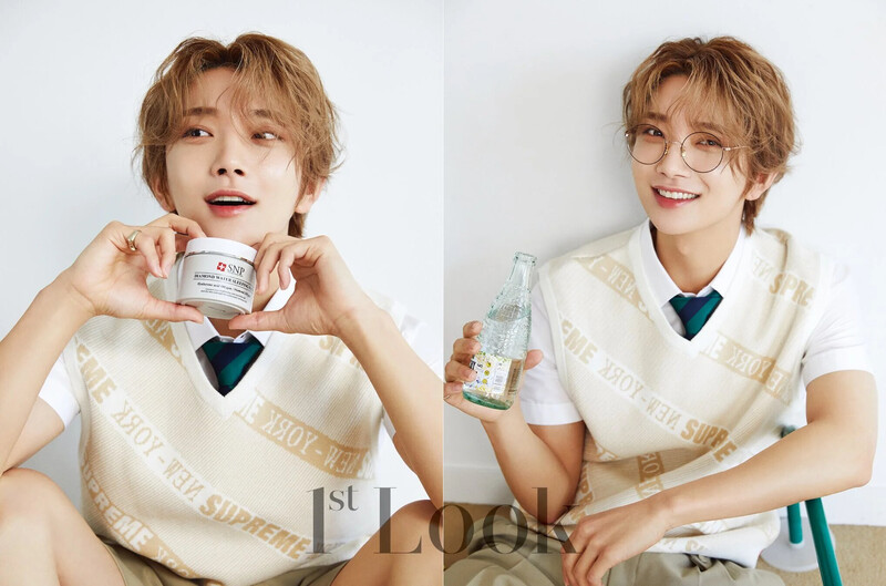 SEVENTEEN's Joshua for 1st Look Magazine Vol. 238 Cover Pictorial documents 3