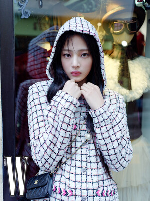 NewJeans Minji x CHANEL for W Korea March 2024 Issue