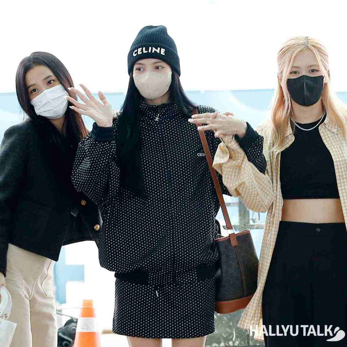 220916 BLACKPINK at the Incheon International Airport | kpopping