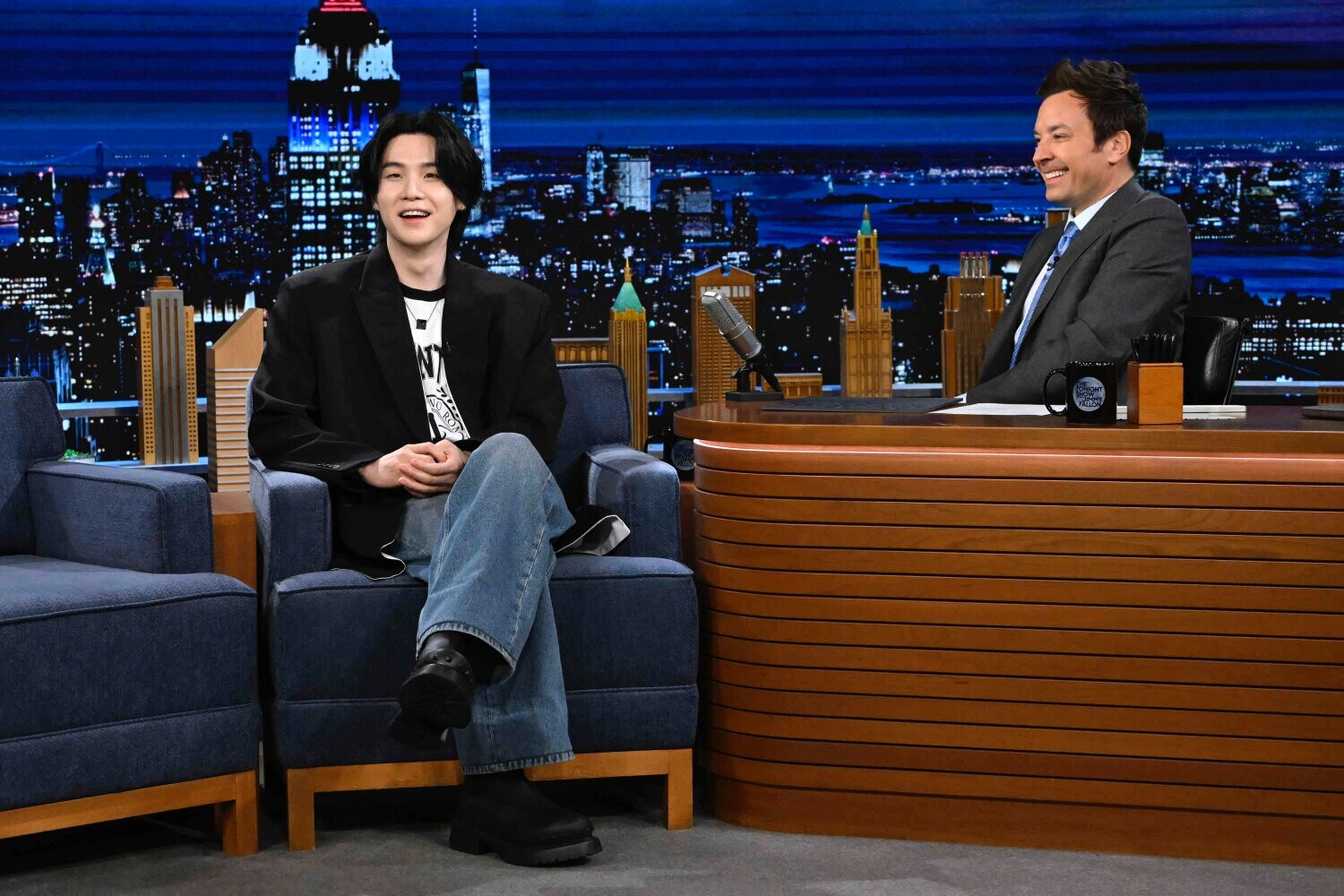 230502 Suga At The Tonight Show Starring Jimmy Fallon Kpopping 6925