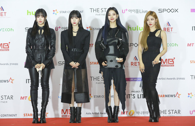 211202 aespa at Asia Artist Awards documents 8