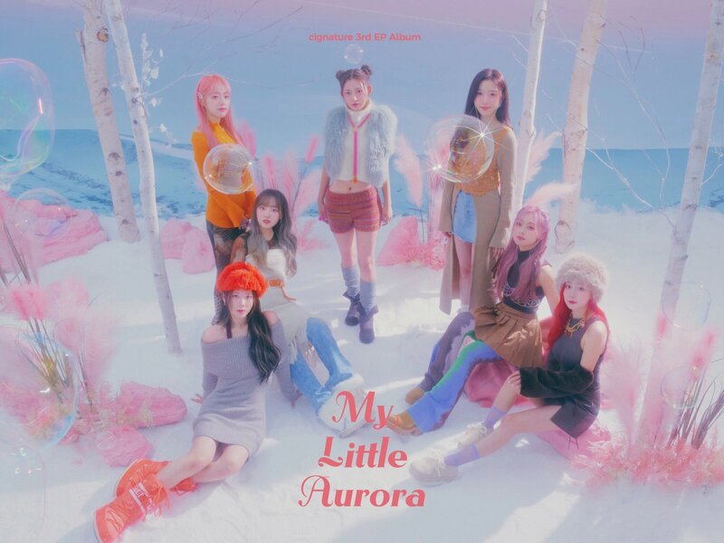 cignature  - My Little Aurora 3rd Mini Album teasers documents 2