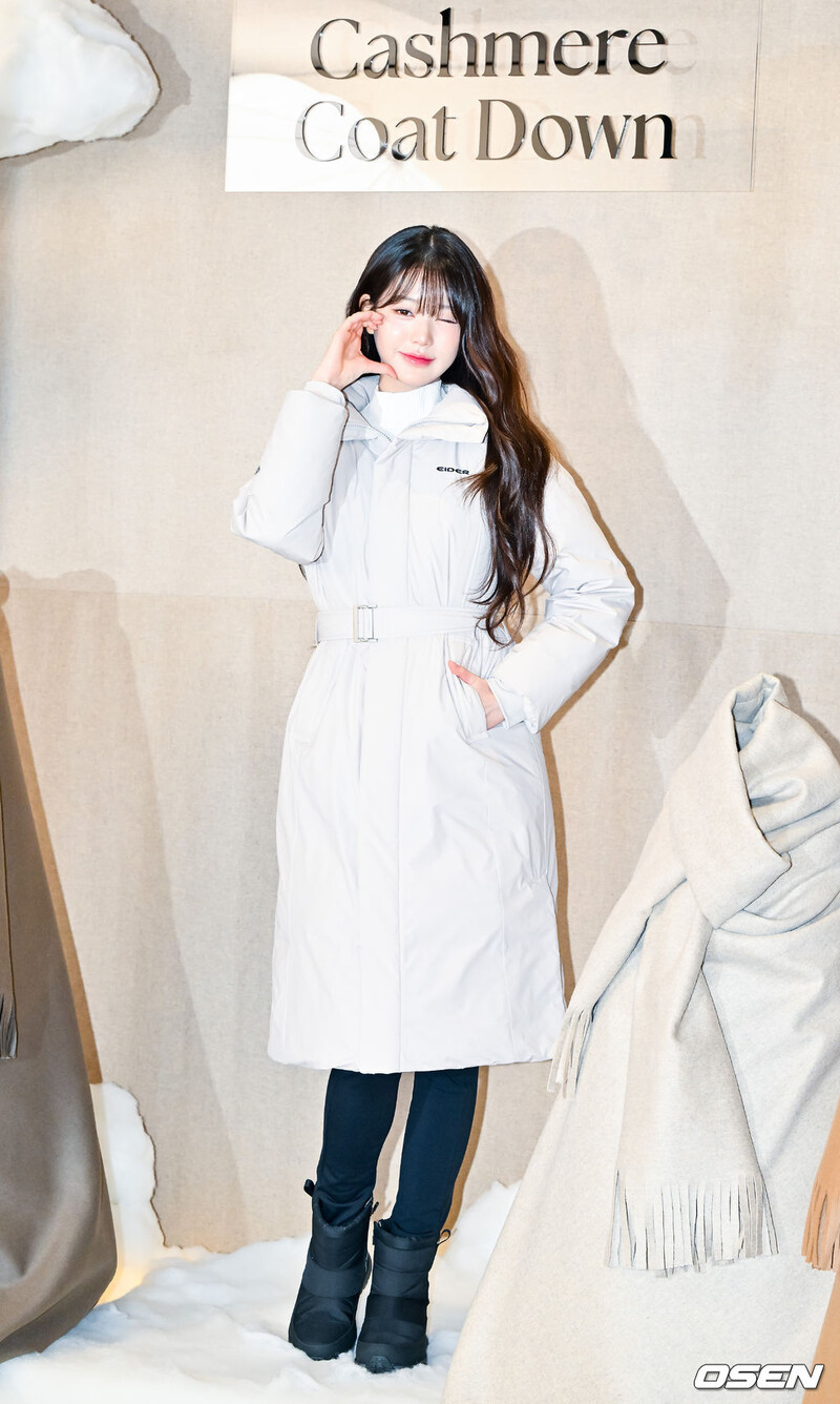 241124 Jang Wonyoung at EIDER Brand Photo Event documents 24