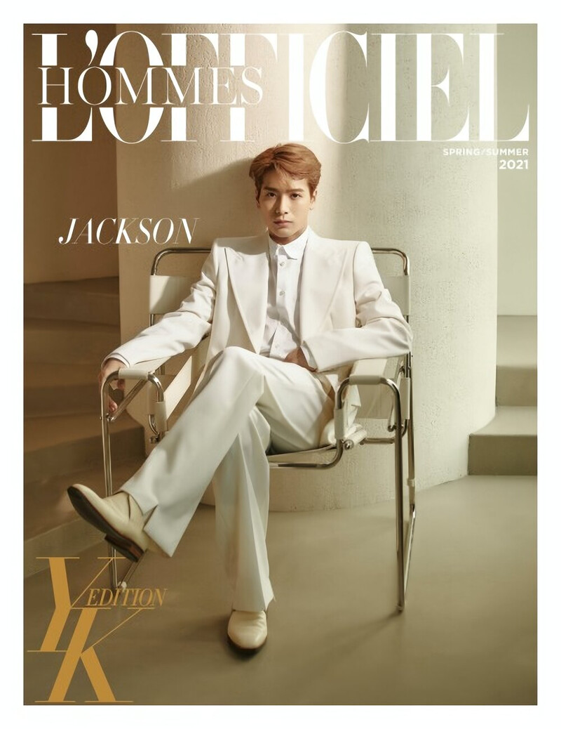 JACKSON WANG for L'OFFCIEL HOMMES April Issue 2021 documents 4