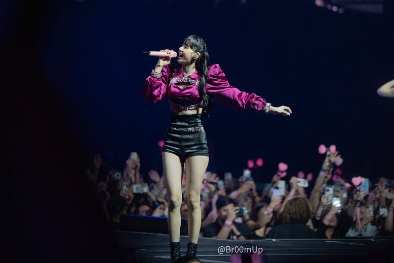221025 BLACKPINK Lisa - 'BORN PINK' Concert in Dallas Day 1 documents 2