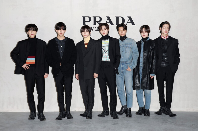 230115 ENHYPEN PRADA F/W 2023'24 Fashion Show at Milan Fashion Week