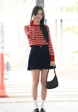 240907 - JISOO at Incheon International Airport