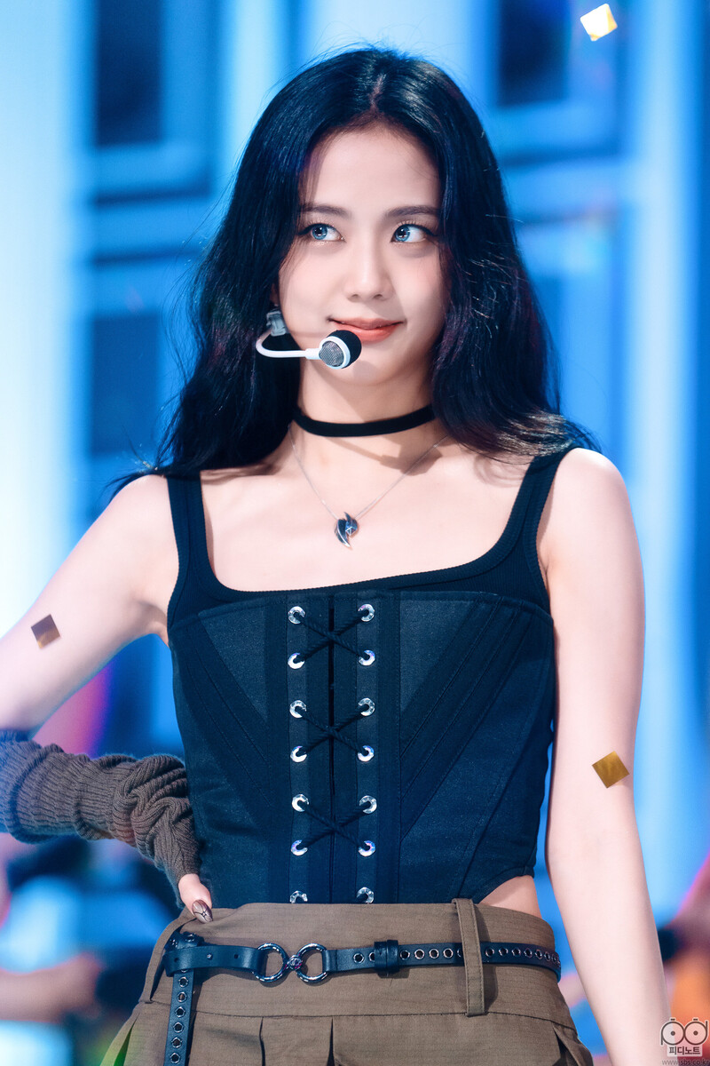 220828 Blackpink Jisoo Pink Venom At Inkigayo Kpopping 4403