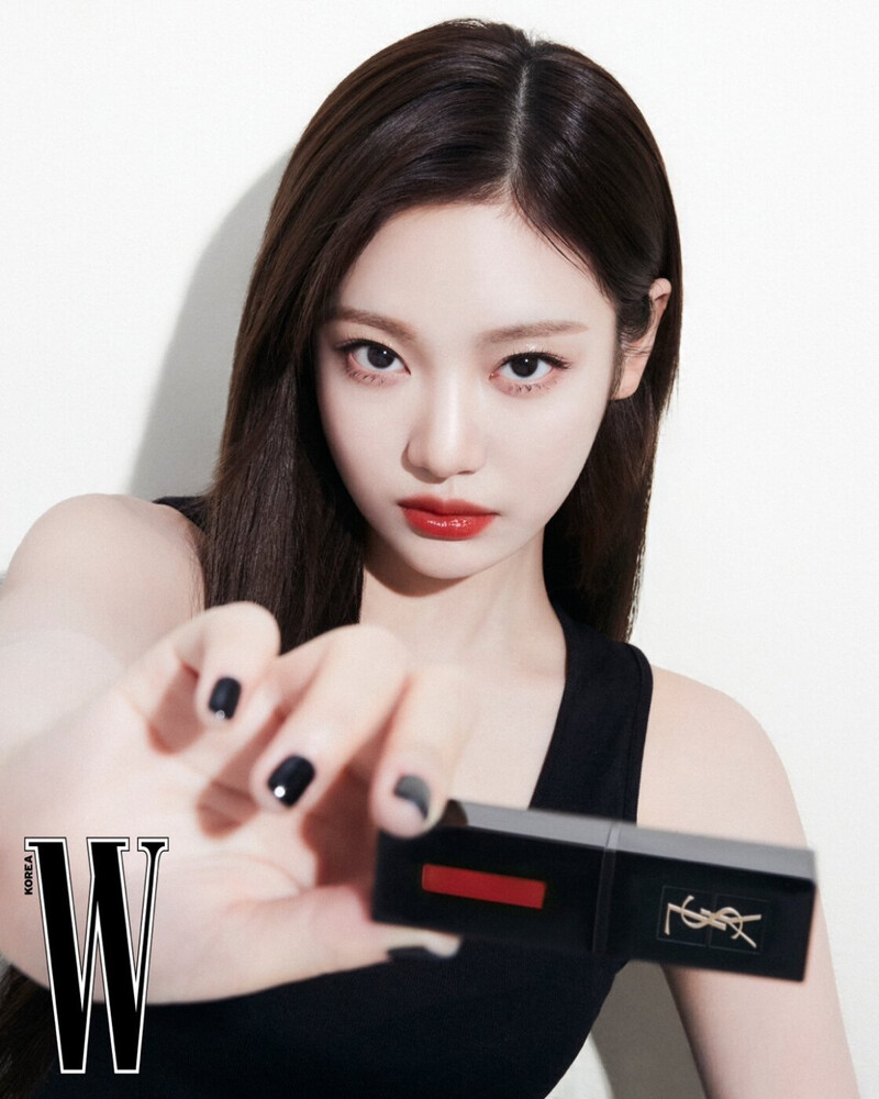 aespa x Yves Saint Laurent Beauty 'Vinyl Cream Tint' for W Korea documents 4