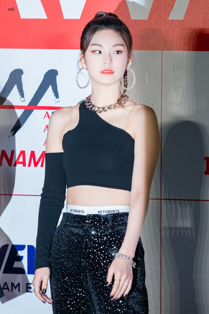 191126 ITZY Yeji at Asia Artist Awards 2019 documents 2