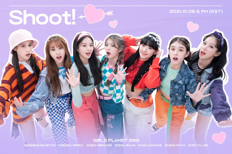 Girls Planet 999 Shoot! Concept Photos documents 1