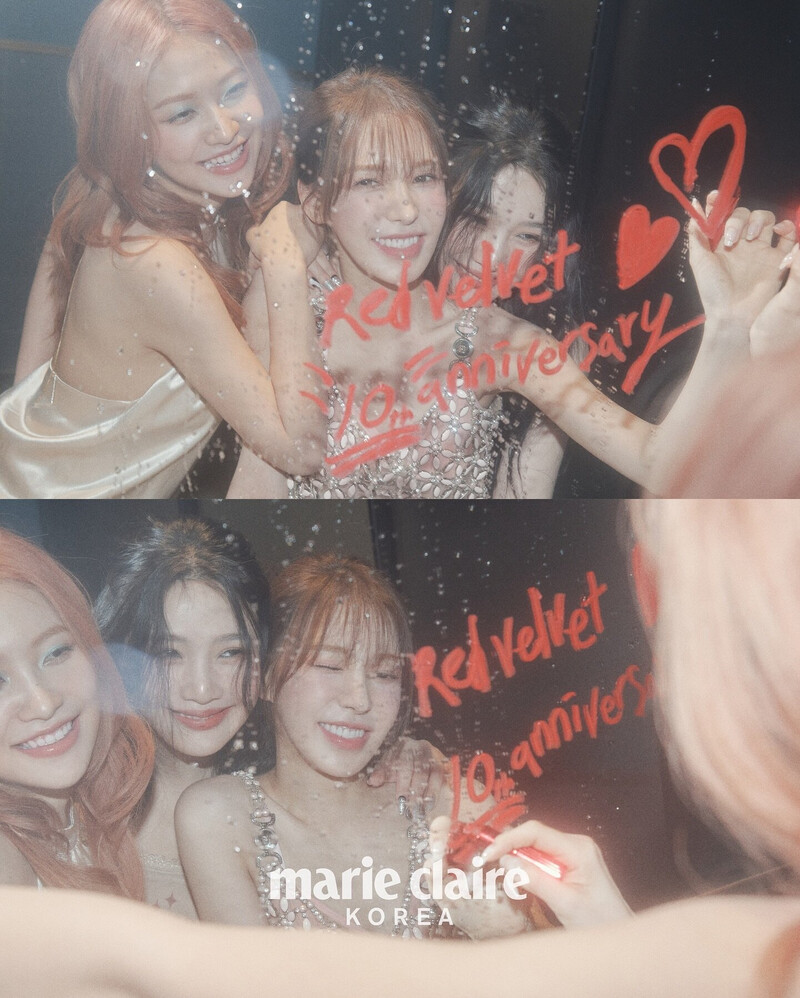 Red Velvet for Marie Claire Korea July 2024 Issue documents 7