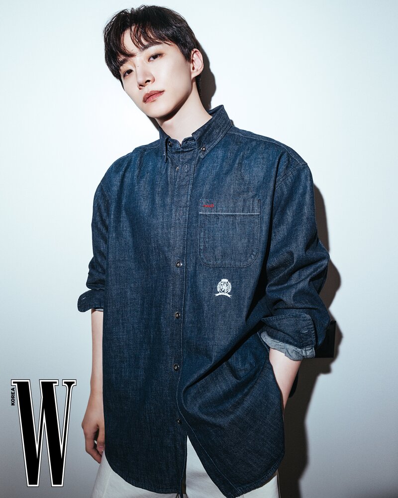 Lee Junho X Tommy Hilfiger for W Korea April 2024 Issue documents 7