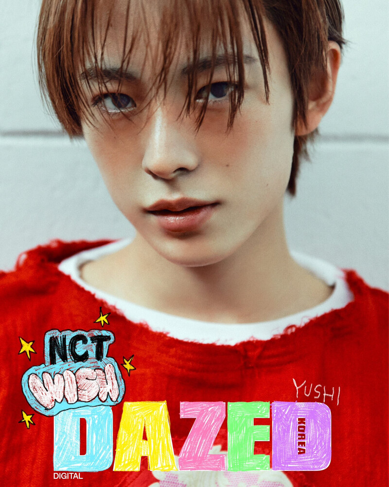 NCT WISH for DAZED Korea February 2024 Issue documents 2