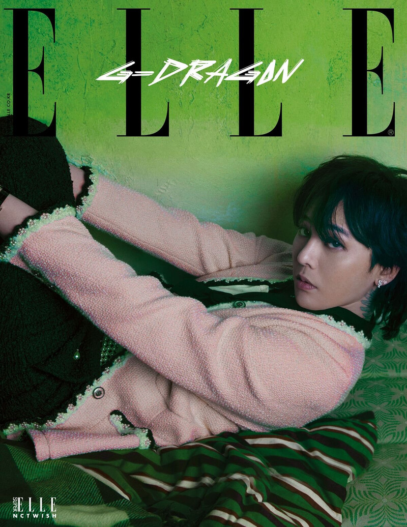 G-Dragon x Chanel for Elle Korea July 2024 Issue documents 1