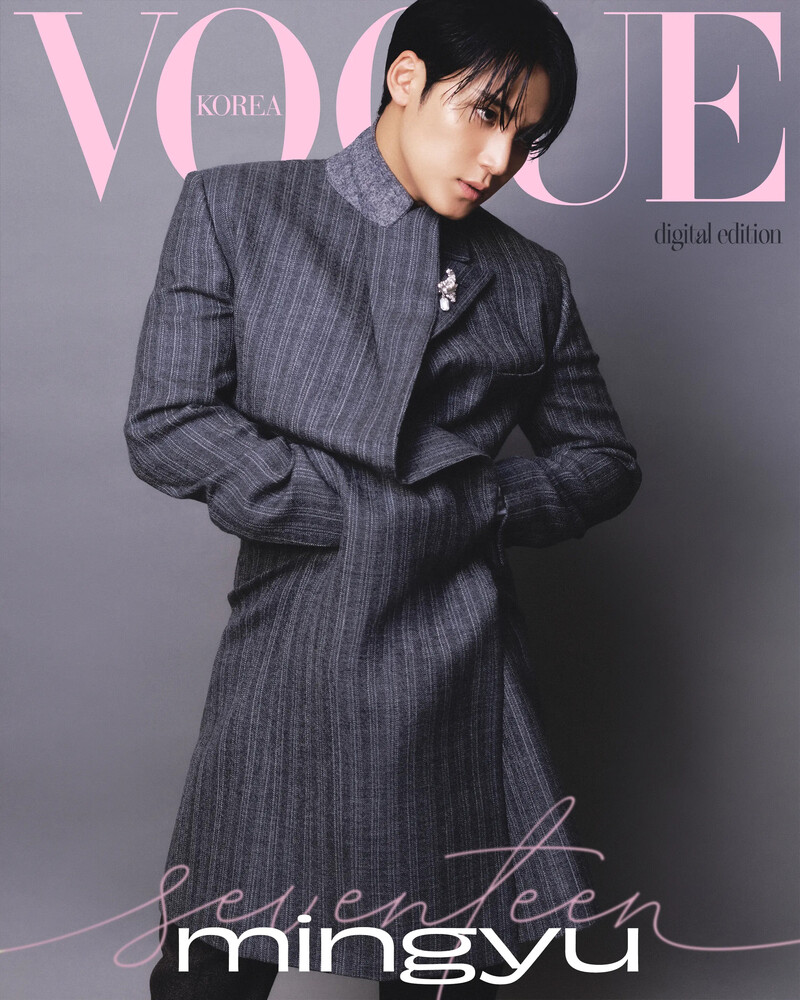 Mingyu for Vogue Korea August 2024 Issue documents 2