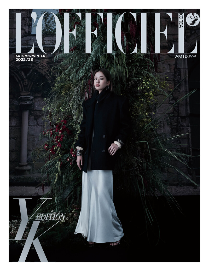 IVE Yujin for L’Officiel Korea Fall/Winter 2022 YK Edition documents 3