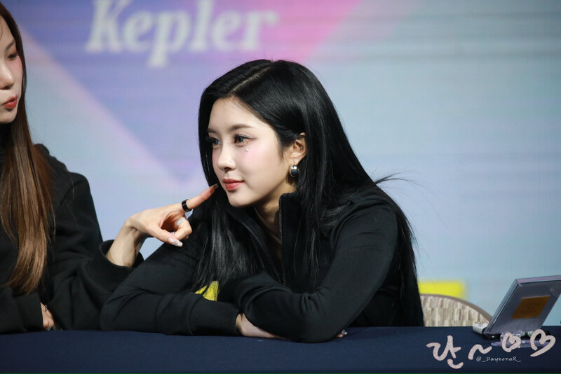 241112 Kep1er Dayeon - Dear My Muse Fansign documents 3