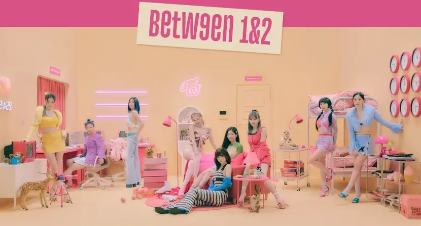 TWICE Goes Bright and Retro in Second Batch of Concept Photos for “Between 1&2”