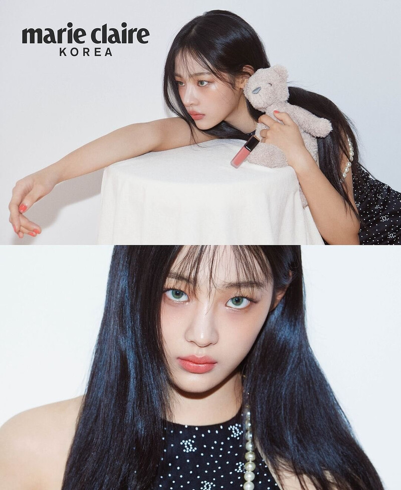 MINJI x Chanel Beauty for Marie Claire Korea October 2024 Issue documents 9