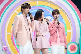 210404 MC Jihoon, Yujin & Sungchan at Inkigayo