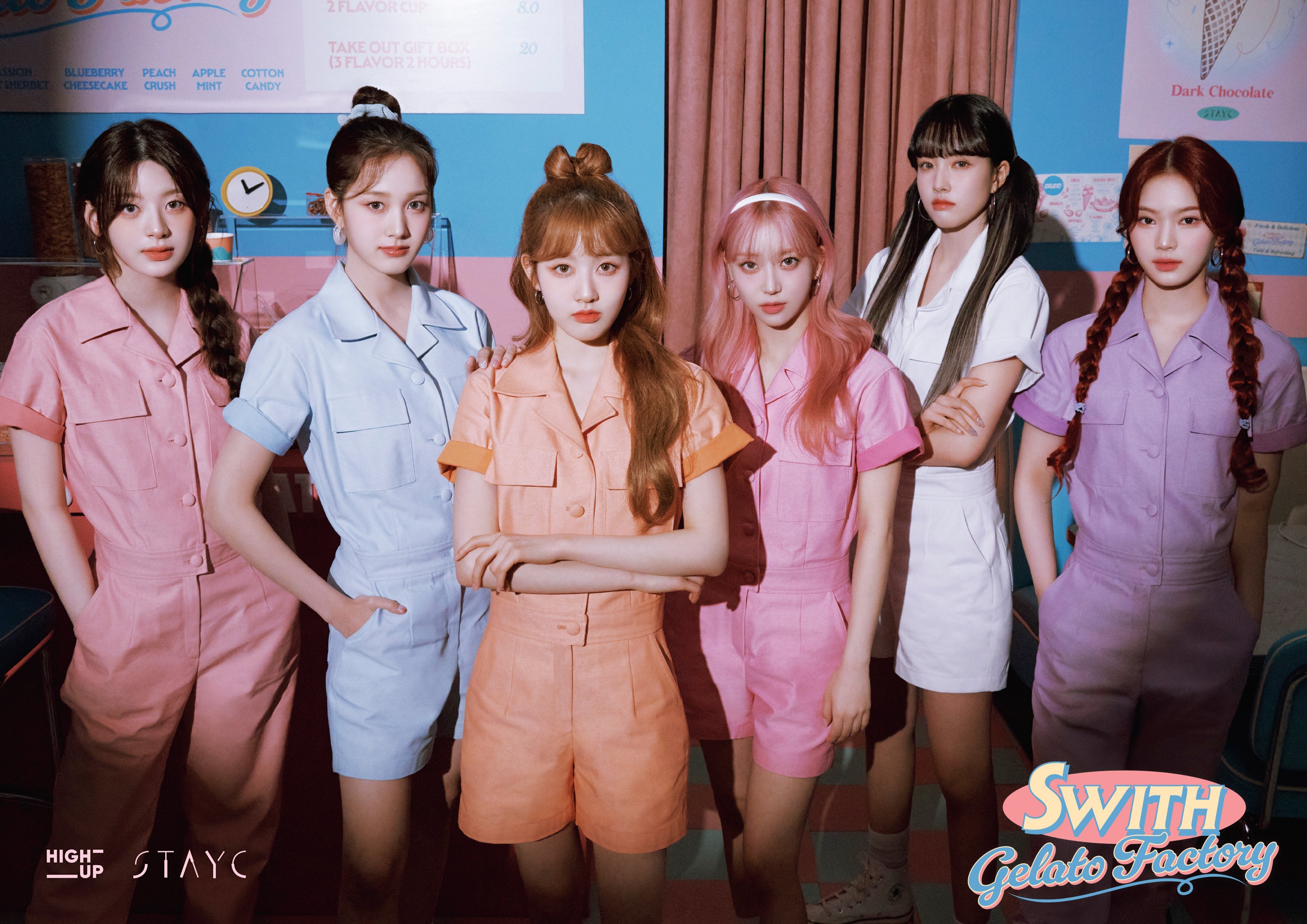 STAYC - 2023 FANMEETING 'SWITH Gelato Factory' Concept Photos 