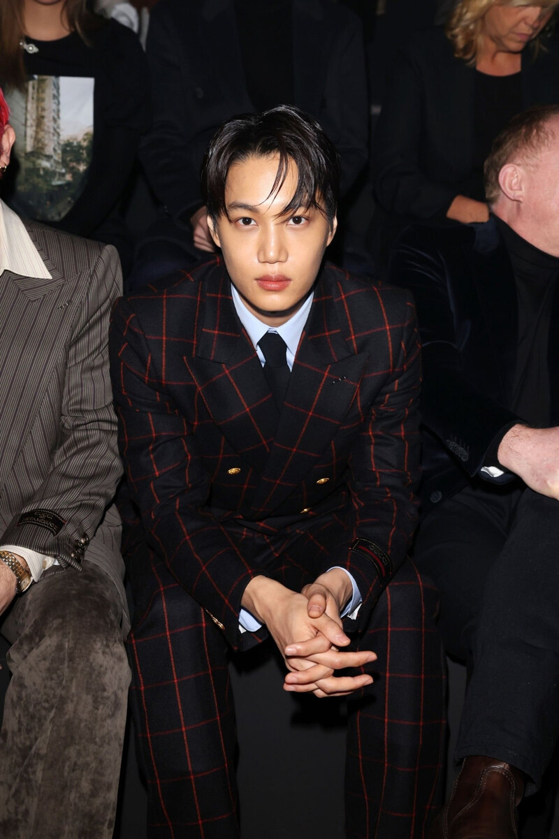 230113 KAI GUCCI Men's F/W 2023'24 Fashion Show at Milan Fashion Week