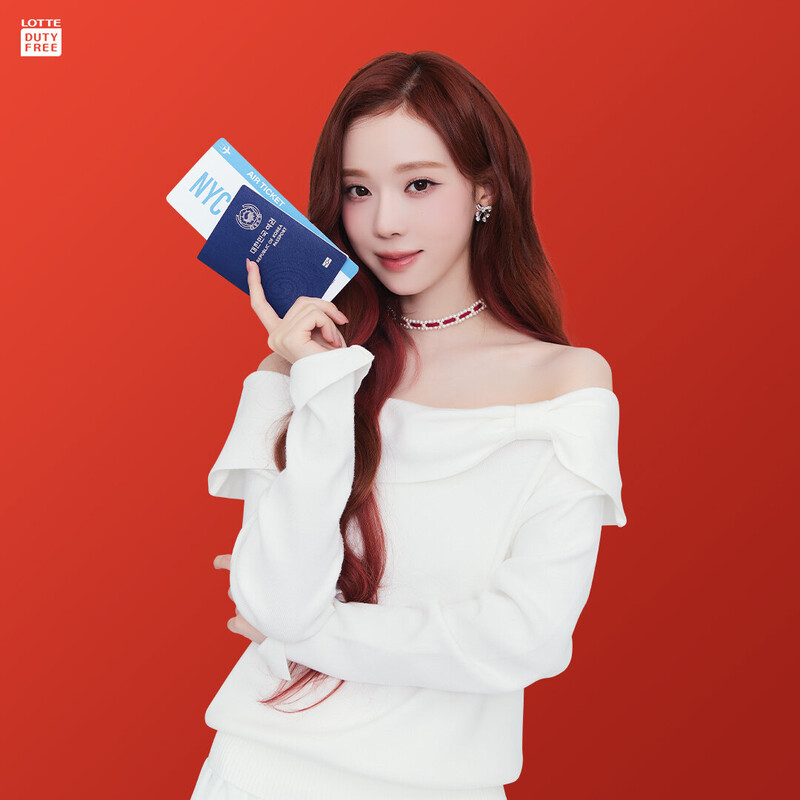 aespa x Lotte Duty Free documents 2