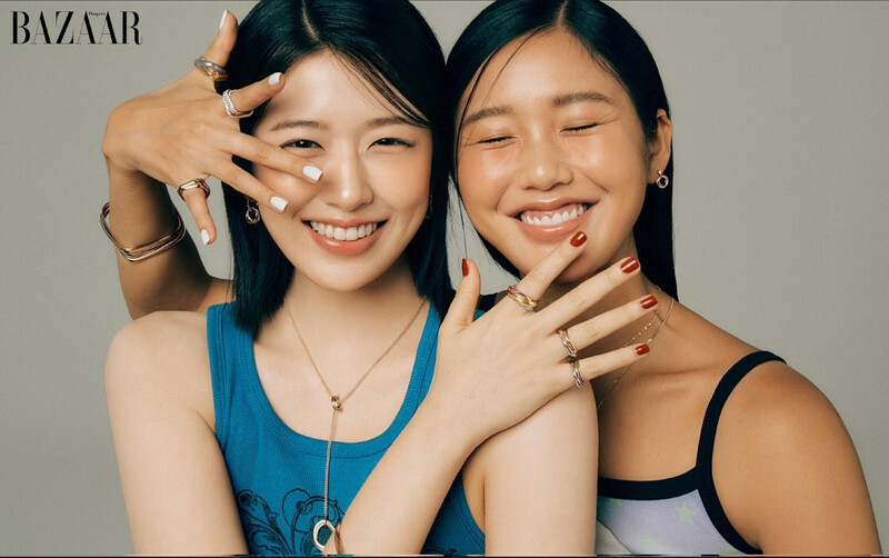 An Yujin, Mimi x Cartier for Harper's Bazaar Korea August 2024 Issue documents 1