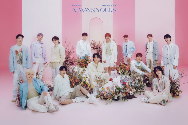 SEVENTEEN JAPAN BEST ALBUM 「ALWAYS YOURS」 Official Photo documents 1