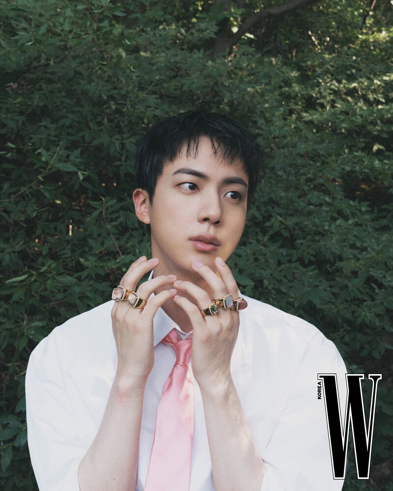 Jin for W Korea Vol. 7 July 2024 Issue documents 18